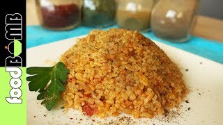 77 Turkse Bulgur Rijst Maken  Foodbomb [upl. by Hervey]