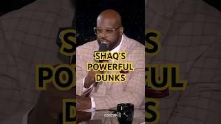 Shaqs Powerful Dunks That Destroyed the Backboards shorts [upl. by Blakeley]