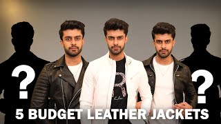 Leather Jackets starting from 1299  Budget Leather Jackets For Men 2022 [upl. by Alita]