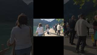 View from Our families group tour to Geiranger fjordStranda municipality Norway [upl. by Ahsoik184]