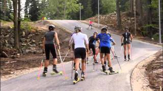 Skirollerbahn Fichtelberg  Einweihung am 21 August 2011 [upl. by Yhtur]