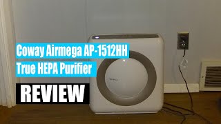 Coway Airmega AP1512HHW True HEPA Purifier  Review 2022 [upl. by Violette]