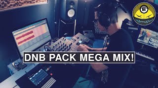 Bassquake DnB Drops Pack  MEGA MIX  All 50 patterns [upl. by Balfore635]