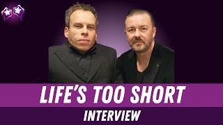 Ricky Gervais amp Warwick Davis Interview on Lifes Too Short [upl. by Ikcin]