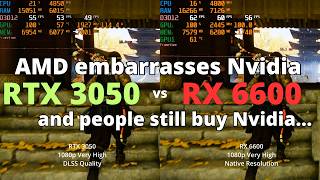 Best GPU under 200 in 2024 RTX 3050 vs RX 6600 The Ultimate Comparison [upl. by Noffihc]