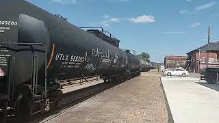 A pair of Buffalo Pittsburgh locomotives hauling an OC manifest train [upl. by Quinta]