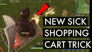 New sick shopping cart trick  Fortnite Tips and Tricks [upl. by Shing]