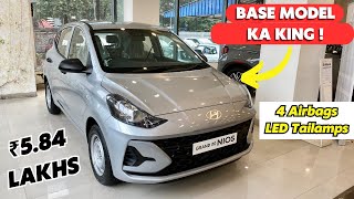 Base model mein itne saare features 😍 ₹584 Lakhs  Hyundai Grand i10 Nios Era 2023 [upl. by Akinnej]