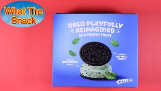 Oreo Mint Ice Cream Sandwiches [upl. by Neerbas]