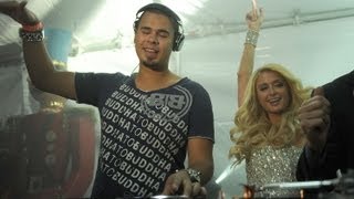 Afrojack Disses Paris Hilton as a DJ [upl. by Kcirdla]