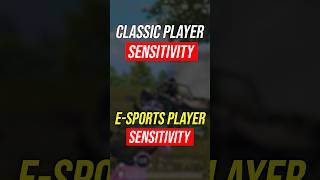 ESPORTS Player VS CLASSIC Player Sensitivity  Best Zero Recoil Sensitivity for BGMI [upl. by Llerot]