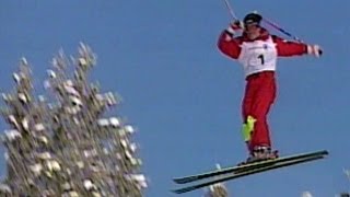 JeanLuc Brassard Wins Freestyle Skiing Gold In Style  Lillehammer 1994 Olympics [upl. by Nbi595]