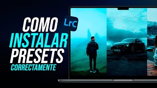 Como Instalar Presets en Lightroom 2023 📷 PARA ESCRITORIO Windows Mac iPad TUTORIAL PASO A PASO [upl. by Terrijo]