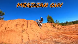 Meridian OHV on 2022 Yamaha YZ250FX  Best Dirt Bike Trails in Mississippi [upl. by Nostrebor801]