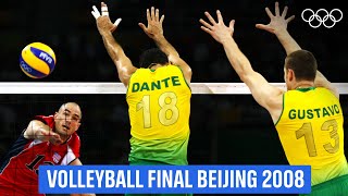 🇺🇸 vs 🇧🇷  Gold Medal Match Highlights  Beijing 2088 [upl. by Kendrah]