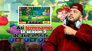 Así terminamos la temporada en axie Classic 🔥😎 viralvideo vidagamer axieinfinity [upl. by Eimrej]