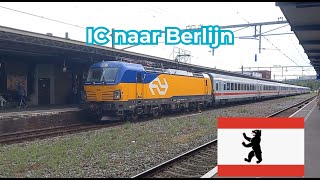 Met de IC naar Berlijn vanuit Nederland  BerlinStockholm 2024 dag 1 [upl. by Daeriam]