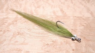 Tying a Synthetic Clouser Minnow [upl. by Renrag]