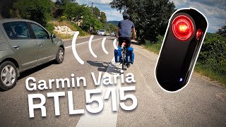 Garmin Varia RTL515  Le radar vélo qui assure vos arrières [upl. by Sherfield655]