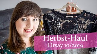 Herbst  Winter Fashion Haul 2019 Plussize Curvy Gr44 orsay [upl. by Ursola]