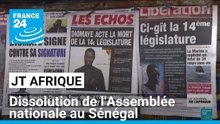 Sénégal  les élections législatives se tiendront le 17 novembre 2024 • FRANCE 24 [upl. by Adaran]