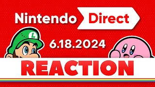 Nintendo Direct 61824  Live Reaction [upl. by Erek]