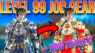 How To Unlock Your Level 99 Job Gear And Dye It Dawntrail Job Gear Guide [upl. by Ovid]