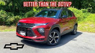 2023 Chevrolet Trailblazer RS  REVIEW and POV DRIVE Is It The BEST Subcompact SUV [upl. by Sulohcin]