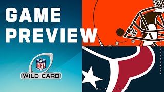 Cleveland Browns vs Houston Texans  2023 Wild Card Round Game Preview [upl. by Jenkins]