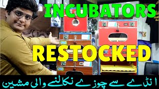 Incubators are Restocked at Nishaman Traders Lahore [upl. by Rimidalb212]