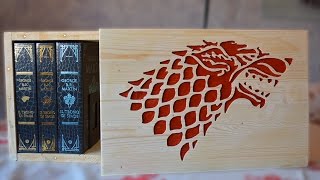 DIY  Making Game Of Thrones Slipcase Books [upl. by Veljkov]