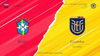 Brazil  Ecuador  Sao Real Madrid lập công chiến thắng giải tỏa áp lực [upl. by Annahsirhc]