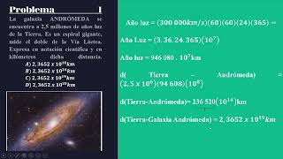 Problemas de notaciones científicas parte 3 [upl. by Enehs]