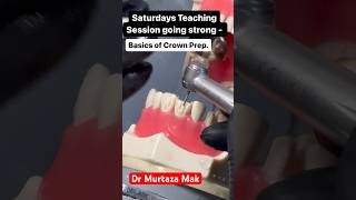 Crown Preparation MasterClass  Crown prep tips and tricks session dentalstudents dentist crown [upl. by Assetak]