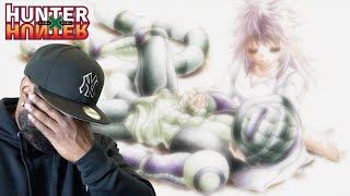 MERUEM amp KOMUGI 😭  HUNTERxHUNTER REACTION amp REVIEW  Episodes 134 amp 135 [upl. by Suolekcin]