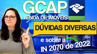 GCAP IMÓVEIS ISENÇÃO DOAÇÃO PERMUTA ATUALIZAÇÃO TERRENOS e a IN 2070 DE 2022 [upl. by Sternlight147]