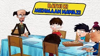 Rathi Ki Mehmaan Nawazi  Bandbudh Aur Budbak New Episode  Funny Hindi Cartoon For Kids [upl. by Engeddi]