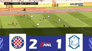 HNK Hajduk Split protiv NK Varaždin 21  SuperSport HNL 202425  Vrhunci utakmice [upl. by Baalman]