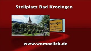 Wohnmobilstellplatz Bad Krozingen  womoclickde [upl. by Dnaltruoc]