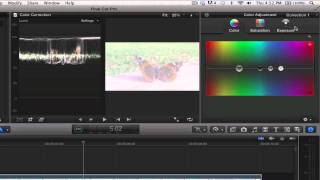 Color Correction in Final Cut Pro X Restoring Video [upl. by Carn]