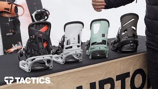 Burton Snowboard Bindings 2020 Line Overview  Tactics [upl. by Sellihca]