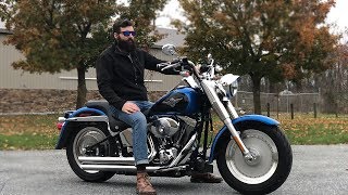 Is this really the Harley you want Fat Boy test drive review [upl. by Hagep]