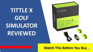 ✅ Tittle X Golf Simulator Review 2023 Vs PhiGolf [upl. by Breech280]