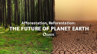 Afforestation Reforestation and the Future of Planet Earth  Oasis Park [upl. by Shulem524]