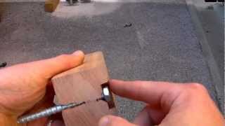 Fitting wooden gate posts  Gate fitting guide [upl. by Eniamert]