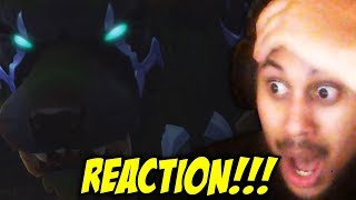 MALFURION IS BACK  WOW Battle For Azeroth Terror of Darkshore REACTION [upl. by Aleicarg51]