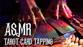 🔮 TAROT TAPPING NO TALKING  WOOD CARDS AMBIANCE  ASMR FOR SLEEP RELAXATION amp TINGLES [upl. by Cha]