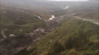 Landslide Above Glenridding by Charlie Sproson  5th December 2015 [upl. by Noied563]