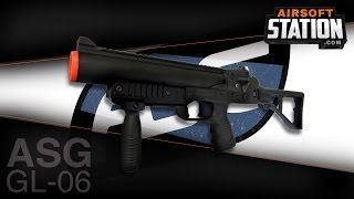 BampT GL06 Airsoft Standalone 40mm Grenade Launcher Overview amp Shooting Test [upl. by Tryck]