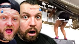 WHEN YOU HAVE INSTANT REGRET  Eddie Hall amp Arron Crascall React [upl. by Sualkin479]